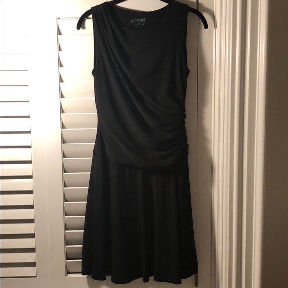 Lauren Ralph Lauren Dresses & Skirts - Lauren Ralph Lauren Black Midi Dress